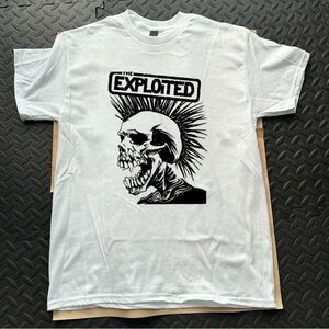 Exploited Punk Band White Graphic T-Shirt
#Exploited #punk